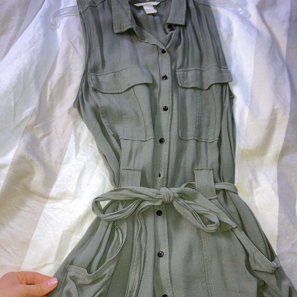 Hunter green dress